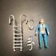 Vintage Tyco Dino-Riders Pterodactyl Llhad 1988 Pilot Parts Accessories