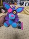 FUNKO PURPLE FOXY BLACKLIGHT 2021 FNAF FIVE NIGHTS AT FREDDYS 8" OFFICIAL PLUSH