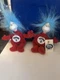Dr Seuss Thing 1 and Thing 2 Plush Stuffed Doll 1998 Universal NWT!