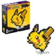 MEGA Pok&eacute;mon Action Figure Building Set, Pikachu with 400 Pieces and Pixel Retro