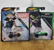Lot of 2 Hot Wheels Marvel Character Cars Rocket Raccoon & She/Hulk (C41)**