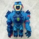 MrBeast Mr Beast Lab Panther Action Figure Collector Toy Mutant Blue Pink 6.5"