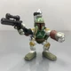 Hasbro Star Wars Galactic Heroes BOBA FETT figure w/silver Mandalorian rocket