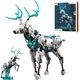 Steampunk Building Blocks for Adults, Teens 14+ Mecha Reindeer Toy Buildings ...