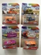 2025 Disney Pixar Color Changers x 4 Snot Rod /Sarge /Ramone /Paul Conrev