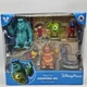 Disney Parks Pixar Monsters Inc. Collectible Figures Movie Mike Sulley Boo Roz