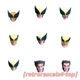 for 1/12 MEZCO X-Men Wolverine Action Figure Head Sculpture Accessories Model