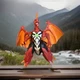 Bakugan Battle Planet Deluxe Dragonoid Action Figure, Spin Master 7&rdquo; No Box