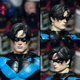 1/12 Painted Nightwing Dick Head Sculpt Fit Mcfarlane Action Figure