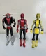 Beastbot Red Ranger & Yellow Ranger Power Rangers Beast Morphers Figures