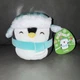 Squishmallow 5" Inch Luna Penguin Winter Trapper Hat NWT Plush Toy Jazwares 2024