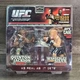 Jackson vs Silva - UFC Round 5 Action Figure Set 2010 Zuffa UFC Cage 5"