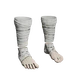 1/6 Scale Action Figure Boots: Wrapped Martial Arts