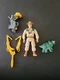 Jurassic Park Lost World Eddie Carr w/ Capture Claw Launcher & Hatchling Kenner