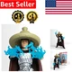 Multi-Colored 10.25 Inch BST AXN Lightning Action Figure with Flexible Cape