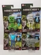 Mattel Minecraft Movie Toys All 4 Figures Steve, Skeleton, Creeper, & Dennis NEW