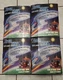 1993 Star Trek The Next Generation Action Figure Storage Carrying Case Lot Of 4