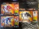 Marvel Mech Strike Mechasaurs 4" Black Panther,Capt America,Iron Man Lot Of 3