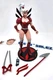 Jim Lee Wildcats Zealot 5" Action Figure Complete Playmates 1802 1994