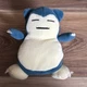 POKEMON SNORLAX 6" PLUSH BEANIE 1998 HASBRO NINTENDO Toy Authentic Bean B