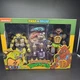 NECA TMNT Cartoon TOKKA & RAHZAR Figures Target Exclusive Ninja Turtles Box Dam