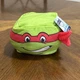 Teenage Mutant Ninja Turtles Raphael Nickelodeon Plush Square Head 6&rdquo; Viacom NWT