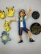 2021 Jazwares Pok&eacute;mon Master Journeys - Ash Ketchum + Lot Of Picchu + Squirtle