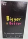 BIGGER IS BETTER Game University Games 2-4 Players 18+ Funny Silly COMPLETE
