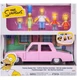 THE SIMPSONS Family Sedan Set with 2.5&rdquo; Figures Target Exclusive Jakks Pacific