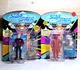 2 Playmates Star Trek TNG 1992-93 Collector's Guinan & Captain Picard - Crease