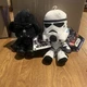STAR WARS Stormtrooper And Darth Vader 8&rdquo; Plush Figure Disney Mattel 