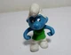 PEYO SCHLEICH VTG SMURFS 2'' 40206 SUPER SMURF GARDENER - NO CART - PVC FIGURE