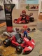 Nintendo Super Mario Bros Movie Pull Back Toy Racer Kart Mario Figure 2023 Jakks