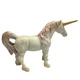 2010 Papo UNICORN Fantasy Horse Figure Gold Sparkly Stars & Hearts 38816 nice