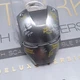 Hot Toys MMS582 Tony Stark Mech Test Iron Man 1/6 Figure's Face Plate Mask Cover