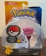 Pokemon Ditto + Poke Ball Throw n Pop Figure Set New Tomy
