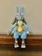 Pokemon Lucario Large Articulated Action Figure 6.5&rdquo; Jazwares Posable