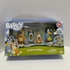 Bluey & Family 4 Pack of 2.5-3" Figures, Including Bluey, Bingo, Mum & Dad NEW