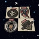 4 Marvel Collector Corps Patch Lot Punisher Capt. America, Vulture, X-Men Storm,