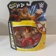 WWE Heroes of Goo Jit Zu Rey Mysterio Stretchy Superstar Figure Bendy Toy NEW 