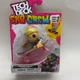 Finger Board Tech Deck SK8 Crew - Series 1 Shred Pack -Yellow Beanie  Action Fig