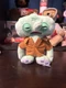ZURU Fuggler X Spongebob Squarepants SQUIDWARD TENTACLES Plush 5&rdquo; Keychain NWT