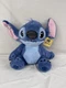 Disney Lilo & Stitch Stitch Plush Stuffed Animal Toy Just Play With Tags Blue