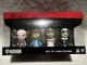 CultureFLY WB Horror Set of 4Minis Figures IT, The Exorcist, Annabelle, The Nun
