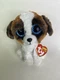 TY Beanie Boos DUKE St. Bernard Dog Puppy Glitter Eyes 6in Boo Plush Stuffed Toy