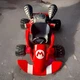 Jakks Nintendo Super Mario Bros Movie Pull Back Racer 5" Mario Kart Car Toy