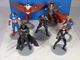 Disney Marvel Avengers Superheroes PVC Figures Lot of 7 Cake Toppers - J8