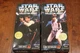 Star Wars Luke Skywalker Han Solo Action Figure Kenner 27724 27725 in Box 1996