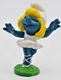 Smurfs Smurfette Ballerina. Vintage 80s. Schleich Peyo 20098. Made in Hong Kong