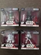 Star Wars Jada MetalFigs Lot 4 Boba Fett Darth Vader R2-D2 Stormtrooper Die-cast